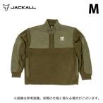 ジャッカル ダブルフェイスフリースP/O (オリーブ／M) (フィッシングウェア／2024年秋冬モデル) /24AW /(5) 【Σ01】