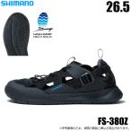 (5) Shimano FS-380Z черный 26.5 ( лодка игра сандалии ) панель сандалии [Σ02]