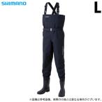 【取り寄せ商品】 シマノ FF-024U (Lサイズ) DS3ウェーダー (チェストハイ・ラジアルソール) (ブラック) (ウェーダー・タイツ) /(c) 【Σ01】