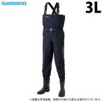【取り寄せ商品】 シマノ FF-024U (3Lサイズ) DS3ウェーダー (チェストハイ・ラジアルソール) (ブラック) (ウェーダー・タイツ) /(c) 【Σ01】