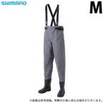 【取り寄せ商品】 シマノ FF-021U (サイズ：M) DS3ウェーダー (ウエストハイ・カットフェルトソール) (グレー) /(c) 【Σ01】