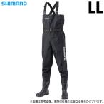 【取り寄せ商品】 シマノ FF-055T (LLサイズ) ハイパーウェーダー (チェストハイ・カットピンフェルトソール) (ブラック) (ウェーダー・タイツ) /(c) 【Σ03】
