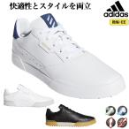 アディダス ゴルフシューズ EPC40 ADICROSS アディクロス レトロ [天然皮革 ・靴ひもタイプ・スパイクレス] （メンズ）