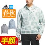 アディダス ゴルフウェア KOW07 GO-TO クレスト グラフィック アノラック シャツ （メンズ）