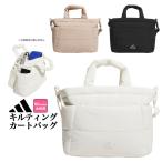  Adidas Golf JWK40 стеганое полотно плечо раунд сумка [W28cmxH24cmxD12cm] ( женский )