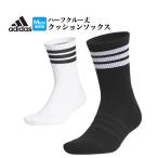  Adidas Golf KRP20 половина Crew длина s Lee полоса s подушка носки [3 полоса s дизайн ]( мужской )