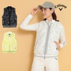 ショッピングゴルフ キャロウェイ ゴルフウェア C24216203 レオパードプリント ファー ベスト[オリジナルレオパード風デザイン]（レディース）