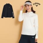 キャロウェイ ゴルフウェア C24233203 メタリックロゴ 長袖 シャツ （レディース）
