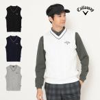  Callaway Golf одежда C25219100 V шея кабель вязаный лучший [ полиэстер материалы ]( мужской )