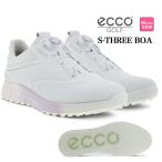SALE！ECCO エコー ゴルフシューズ  102973 S-Three BOA エス・スリー ボア 【ダイヤル式】(レディース)