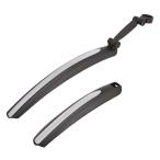 自転車用アクセサリー 自転車用パーツ 泥除け 前後 泥よけ 前後フェンダー 角度調整可能 反射テープ付 CANOVER カノーバー K011