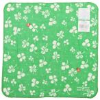 日本製タオルハンカチクローバーグリ...