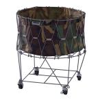 折りたたみ ランドリーバスケット バケツ ランドリーボックス 洗濯かご 収納ボックス おもちゃ箱 丸 円型 迷彩柄