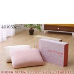 送料無料 ピロー 洗える 低反発 やわらかい 枕 まくら ふんわりフィット枕 約40×60cm マイクロファイバー 低反発枕 カバー付き