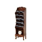  Como подставка для тапочек Brown ширина 30cm вход место хранения конечный продукт кошка ножек из дерева ощущение роскоши модный античный кошка ножек Classic living место хранения полки тонкий compact 