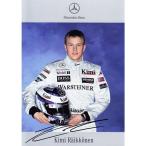 2002 Ｋ．ライコネン マクラーレン・メルセデス ドライバーズカード “KIMI” バージョン 印刷サイン有