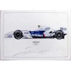 2008 Ｒ．クピサ ＢＭＷ・ザウバー F1.08 直筆サイン入 限定品アートプリント S-628