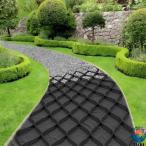 砂利 保護材 マット 2m x 5m、 土壌安定剤ジオセルグリッド、 路床工事用高さ 5cm 地上ジオグリッ