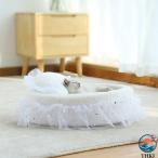  Princess кошка bed домашнее животное диван портативный слипер раунд теплый кошка THKJ soft гонки сопутствующие товары всесезонный to диван домашнее животное подушка 