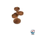  аксессуары 4 уровень tray tower бардачок из дерева экспонирование шт. аксессуары место хранения ювелирные изделия бур nai The -jue Reebok s серьги держатель серьги breath 