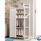  обувь подставка складной сапоги компактный обувь полки обувь коробка стойка для обуви THKJ обувь место хранения пыленепроницаемый занавески имеется натуральный бамбук производства большая вместимость обувь класть вход . внизу модный удобный .....