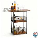  виски полки бокал для вина держатель пол подставка 3 уровень sake полки бутылка & стакан экспонирование подставка место хранения полки бутылка дисплей подставка многофункциональный балка счетчик Mini балка sake полки 