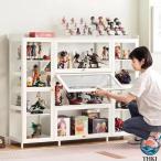  витрина воздухо-непроницаемый пыленепроницаемый проект фигурка дисплей шкаф прозрачный акрил большая вместимость дисплей кейс коллекция подставка 135×33×112cm