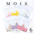 упаковка 6 вида комплект 6 листов MOIS маска для лица лицо упаковка листовая маска уход за кожей cosme [^]/MOIS essence листовая маска 6 вида комплект 6 листов 