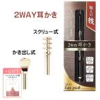 耳かき みみかき 耳そうじ 耳掃除 ミミカキ ステンレス製 ステンレス グリップ 丈夫 スリム グリップ加工 【▲】【AM】 /2WAY耳かき1個