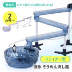 流しそうめん機 流しそうめん器 そうめん流し器 スライダー 流水 卓上 みんなで 家庭用 しろくま ペンギン マスコット付 【◎】/流氷そうめん流し器
