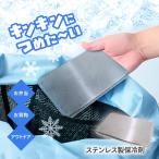 保冷剤 ステンレス クーラーボックス 保冷バッグ 冷やす 冷却 食中毒予防 お弁当 食材 飲み物 買い物 アウトドア 約3時間 キープ 【▲】/ステンレス保冷剤1個