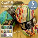 ショッピング毛糸 【完売終了】1玉単位 Opal毛糸  Hundertwasser 4-fach 中細タイプ フンデルトヴァッサー オパール ソックヤーン_VBRE