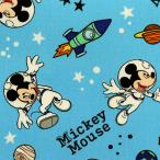 [ полная распродажа конец ] ткань герой - gire(90cm~1m)oks Mickey Mouse Rocket ( голубой ) GR-1100-A ткань Disney 