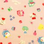 1m единица измерения двойной марля Sanrio Cara натуральный ( розовый ) 787448 Sanrio герой KIYOHARA