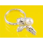  Angel детское кольцо K14 белое золото жемчуг 