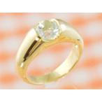 p Limo детское кольцо K18 Gold аквамарин 