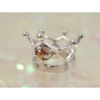  печать возможен Crown . Be кольцо K10 белое золото гранат 