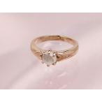  драгоценности детское кольцо K10 розовое золото лунный камень 