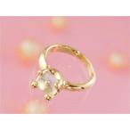 sinterela детское кольцо K18 желтое золото аквамарин 