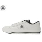 コンバース ワンスターj レザー CONVERSE ONE STAR J WHITE/BLACK 日本製 メンズ スニーカー 32346510
