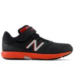 ニューバランス キッズ ジュニア スニーカー ハンゾー ベルト HANZO new balance PXHNVS V R1 ブラック レッド 子供靴 通学 運動会