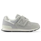 ニューバランス ベビー キッズ ジュニア PO313 new balance TA2 グレー 子供靴 スニーカー 通学 運動会