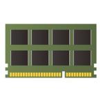 SAMSUNG 1GB*1枚 PC2-5300（DDR2-667) SO-DIMM ノートパソコン用メモリ型番：M470T2864QZ3-CE6