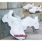  ролик обувь ролик skate ролик спортивные туфли ребенок взрослый спортивные туфли складывание тип . деформация ролик skate skate мужчина женщина ребенок. день подарок "дышит" 