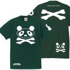 ドクロおもしろパンダTシャツ半袖ぱ...