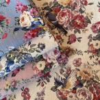  хлопок лен ткань роза . Aoitori Old rose под старину рукоделие маленькая птица bird модный роза цветок сумка интерьер хлопок лен ткань хлопок лен парусина букет cm