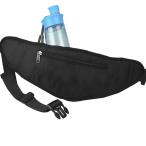 Dreampark ランニング ポーチ ウエストポーチ 防水 ボトルホルダー ウエストバッグ メンズ ジョギング ポーチ 防水 ウォーキング