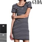 GYDA ジェイダ レディース プレートハーフスリーブニットワンピース 正規品 072630340101