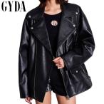 【予約】GYDA ジェイダ レディース フェイクレザーBIGライダースジャケット オーバーサイズ 072650130001