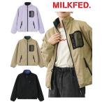 ミルクフェド MILKFED. REVERSIBLE FLEECE JACKET フリース ジャケット リバーシブル ユニセックス 大人 人気 レディース ブランド 正規